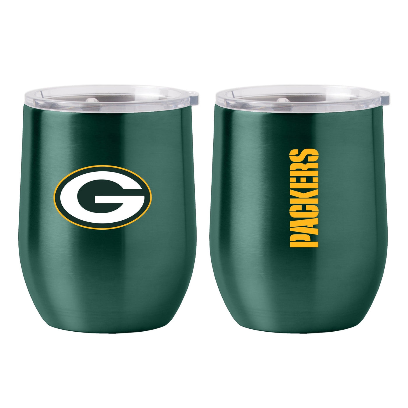Green Bay Packers Gameday Stainless 16oz Curved Bev - Logo Brands
