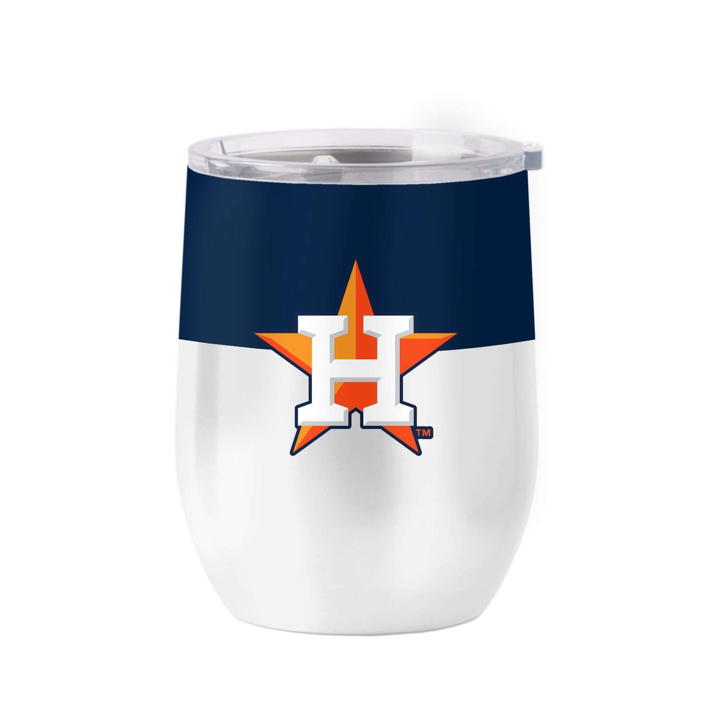 Houston Astros 16oz Colorblock Stainless Curved Beverage - Logo Brands