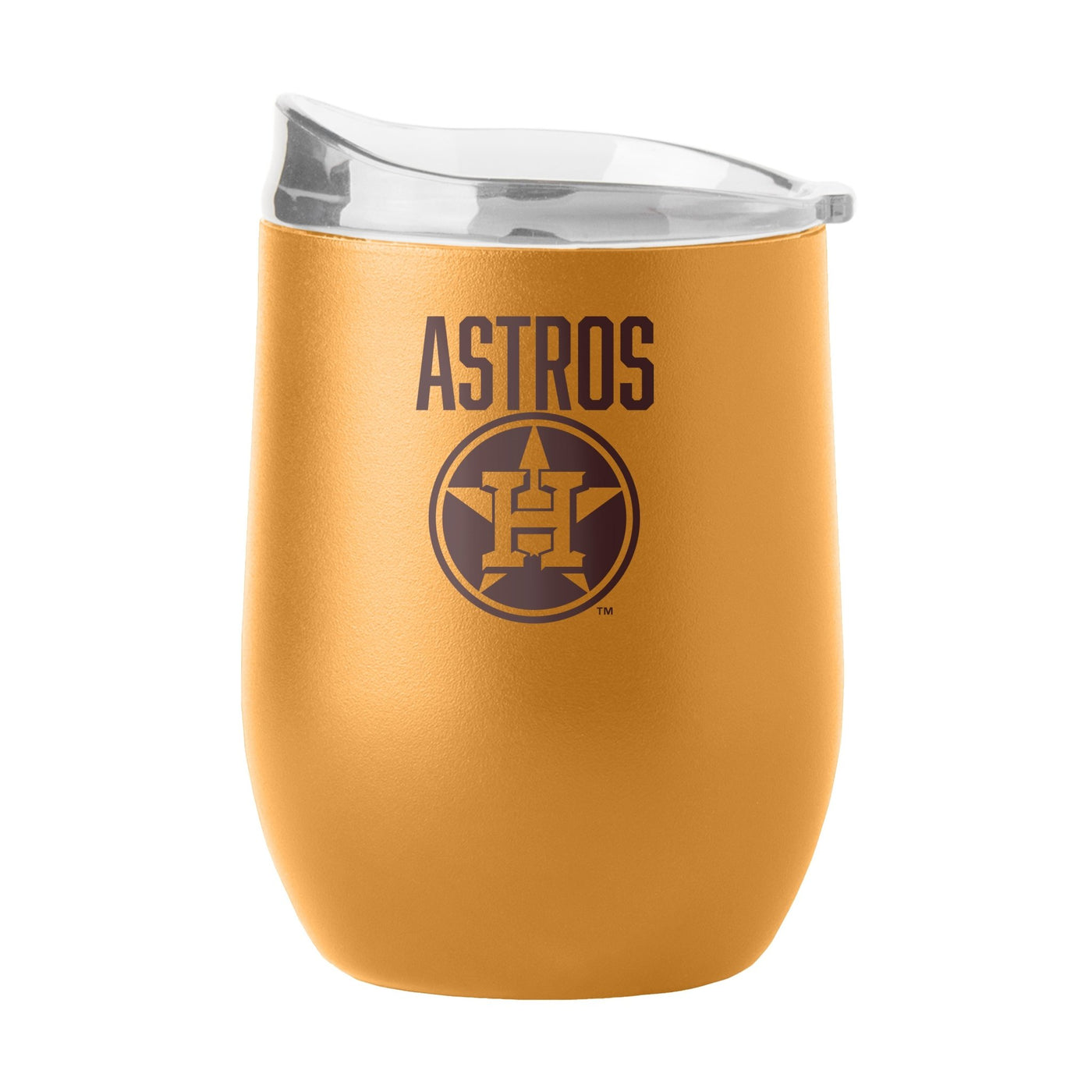 Houston Astros 16oz Huddle Powder Coat Curved Beverage - Logo Brands