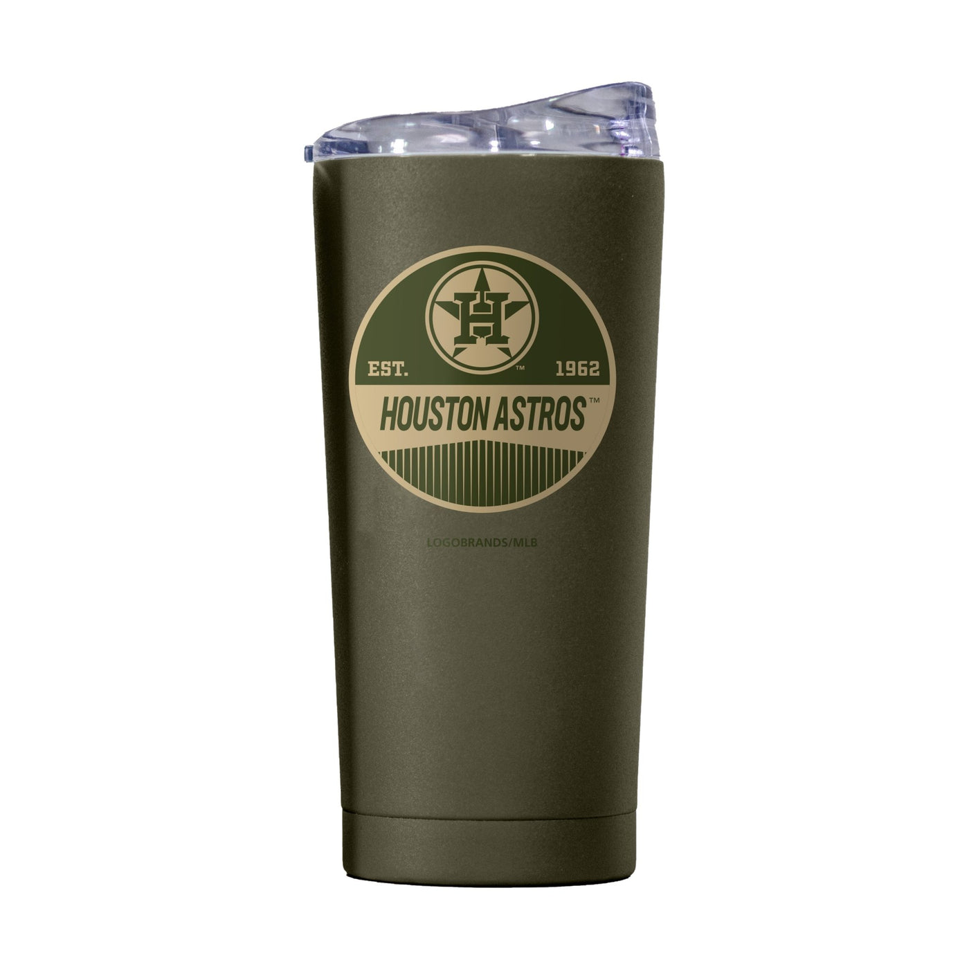 Houston Astros 20oz Badge Powder Coat Tumbler - Logo Brands