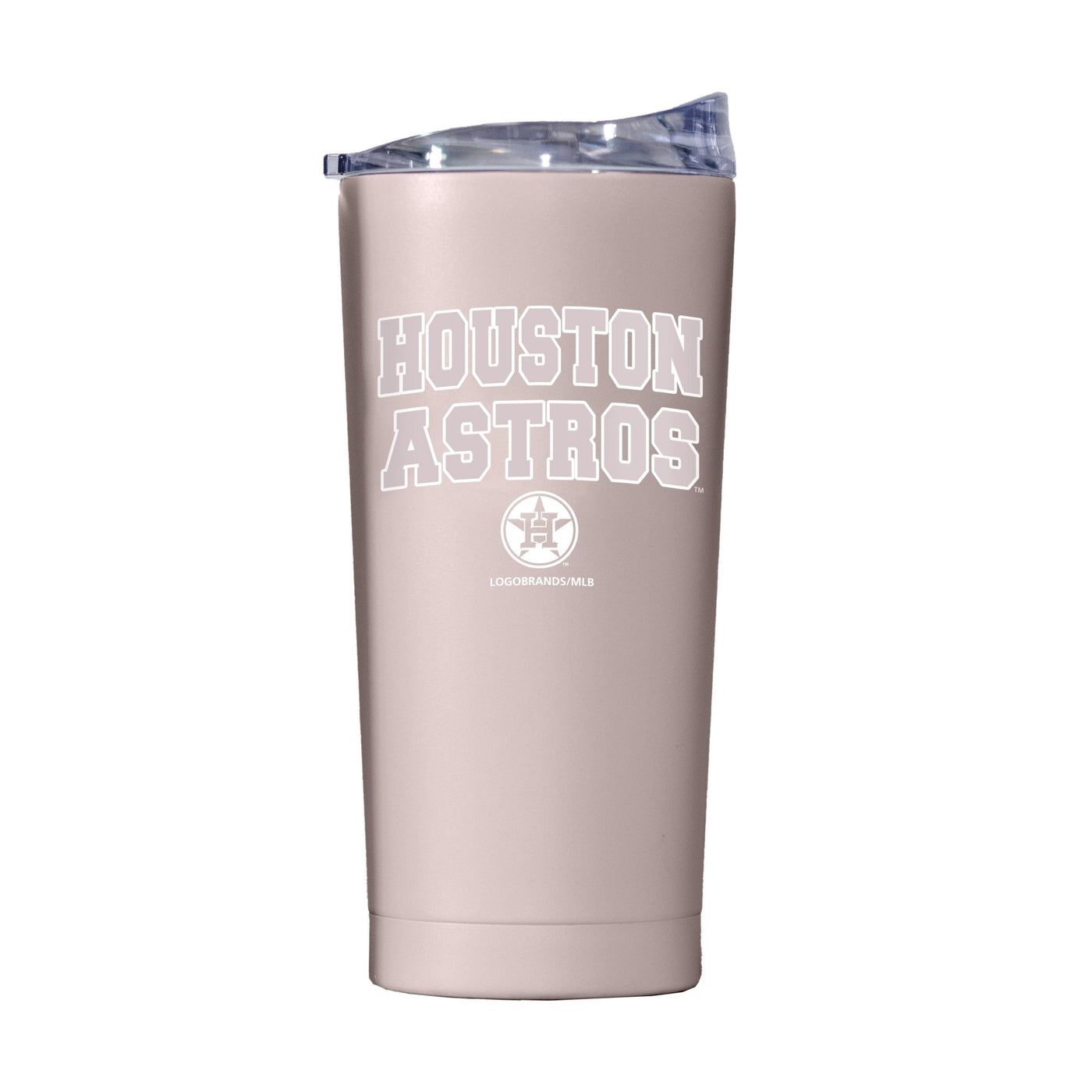 Houston Astros 20oz Stencil Powder Coat Tumbler - Logo Brands