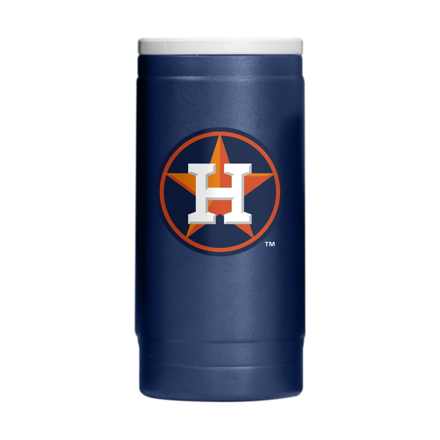 Houston Astros Flipside Powder Coat Slim Can Coolie - Logo Brands