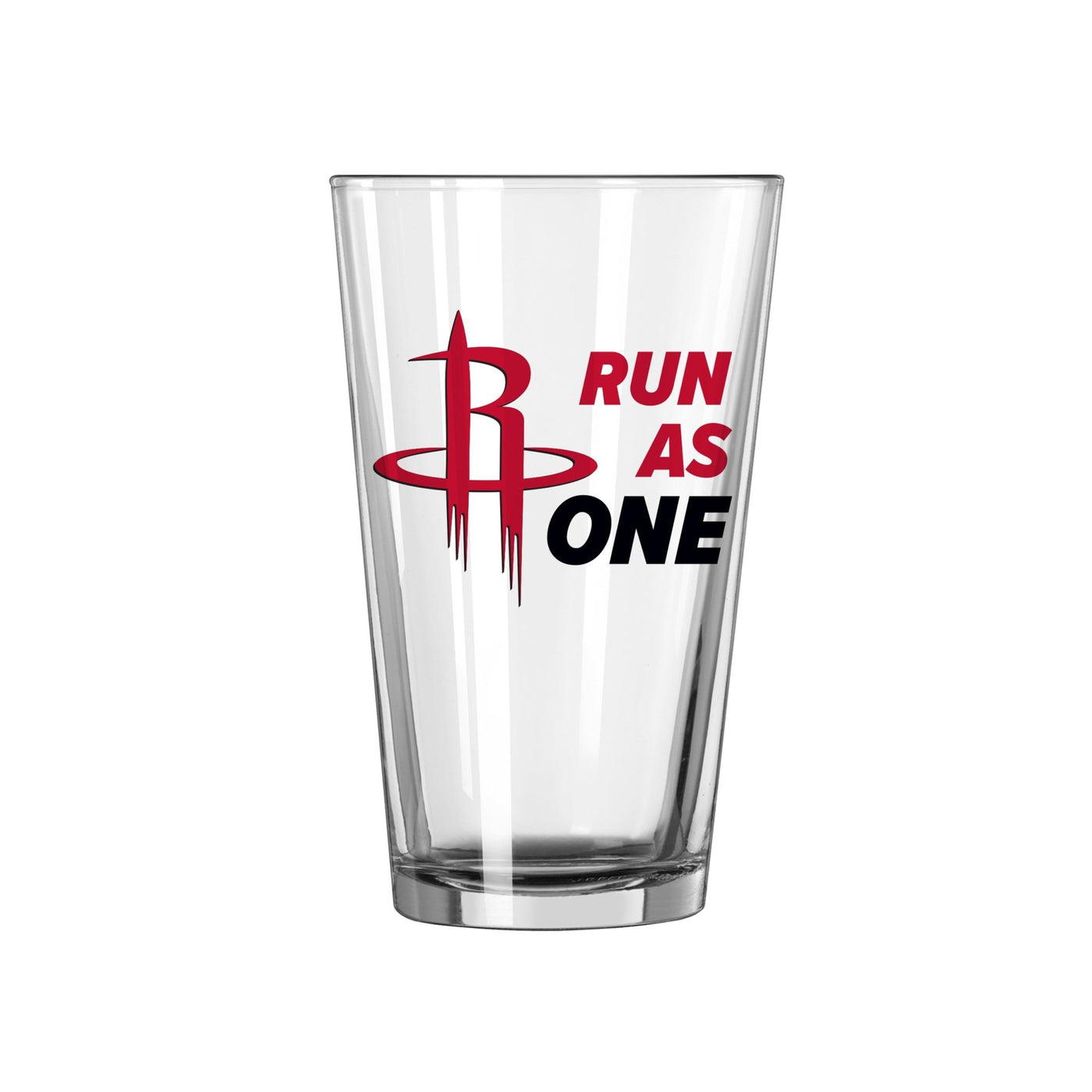 Houston Rockets 16oz Slogan Pint Glass - Logo Brands