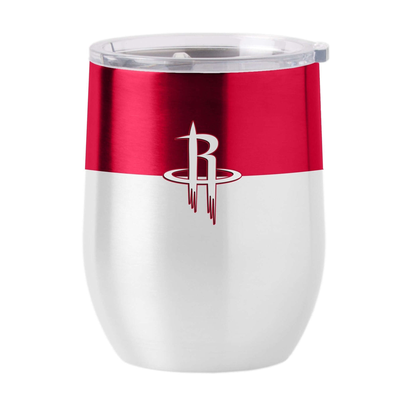 Houston Rockets Colorblock 16oz Stainless Curved Beverage - Logo Brands