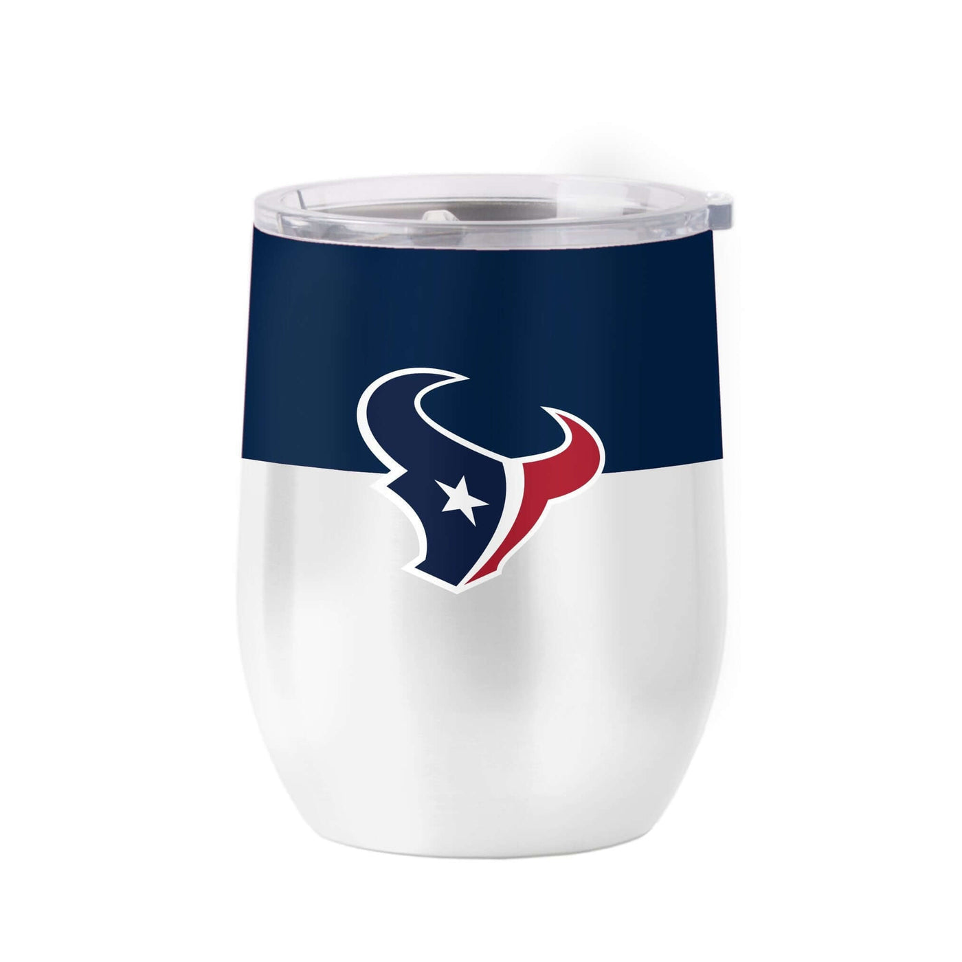 Houston Texans Colorblock 16oz Stainless Curved Beverage - Logo Brands