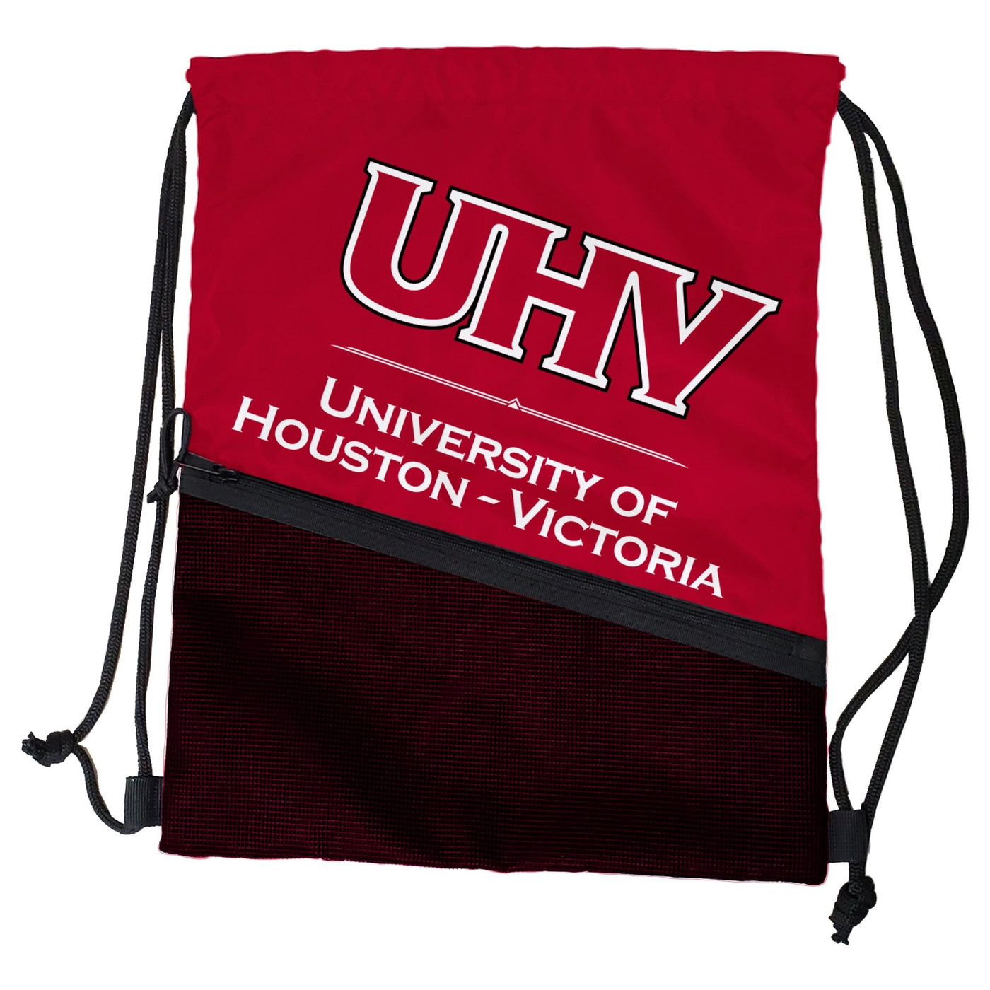 Houston - Victoria Campus Red Tilt Backsack - Logo Brands
