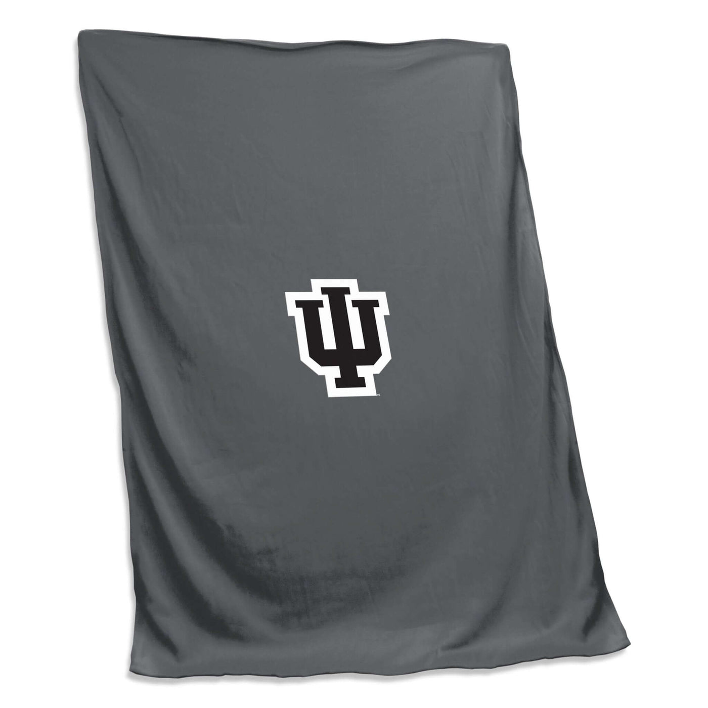Indiana Charcoal Sweatshirt Blanket - Logo Brands