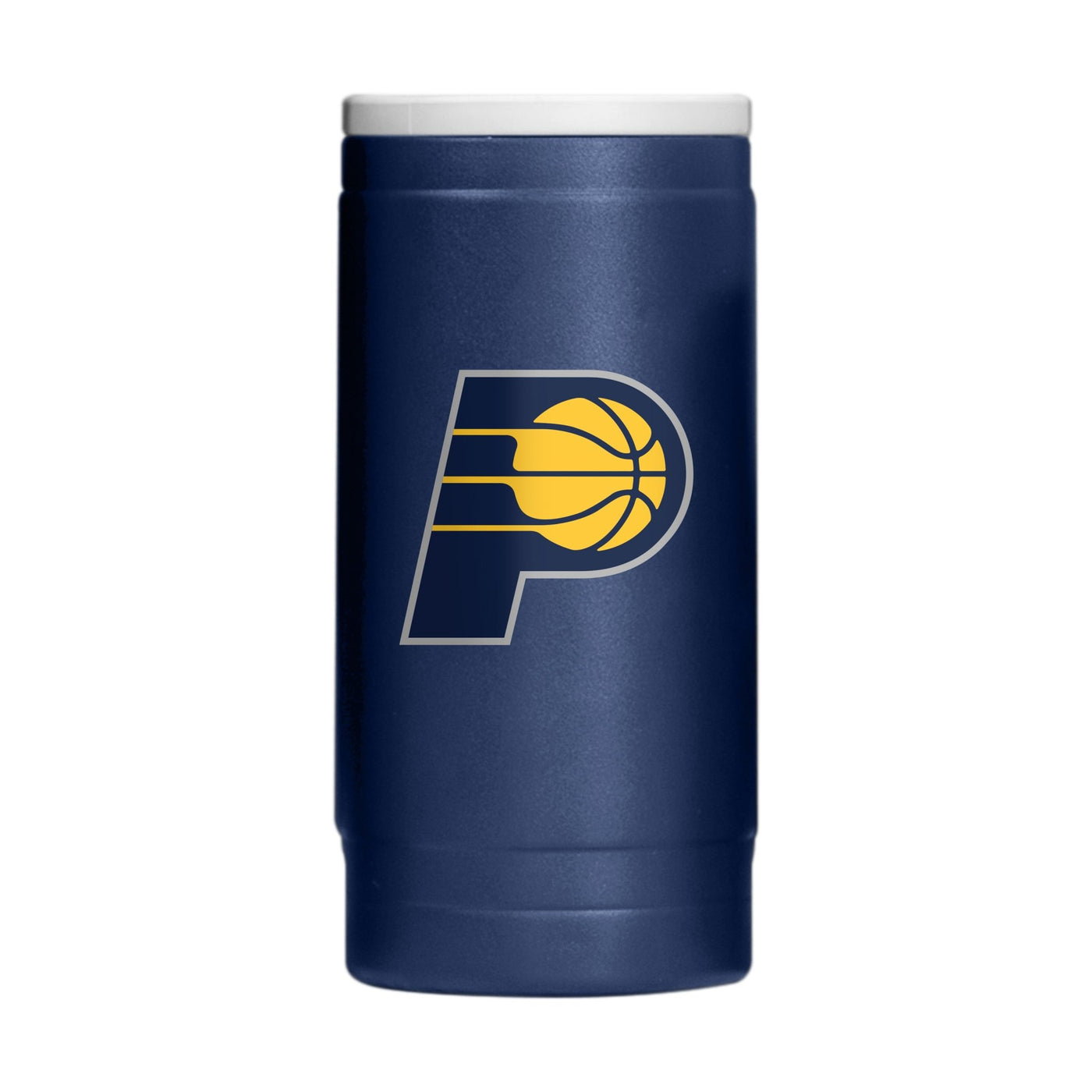 Indiana Pacers 12oz Flipside Powdercoat SlimCan Coolie - Logo Brands