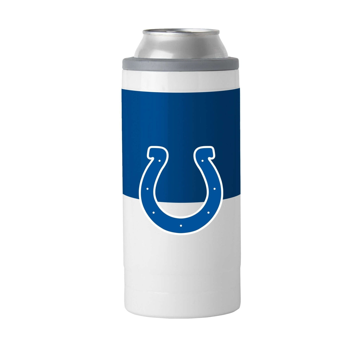 Indianapolis Colts 12oz Colorblock Slim Can Coolie - Logo Brands