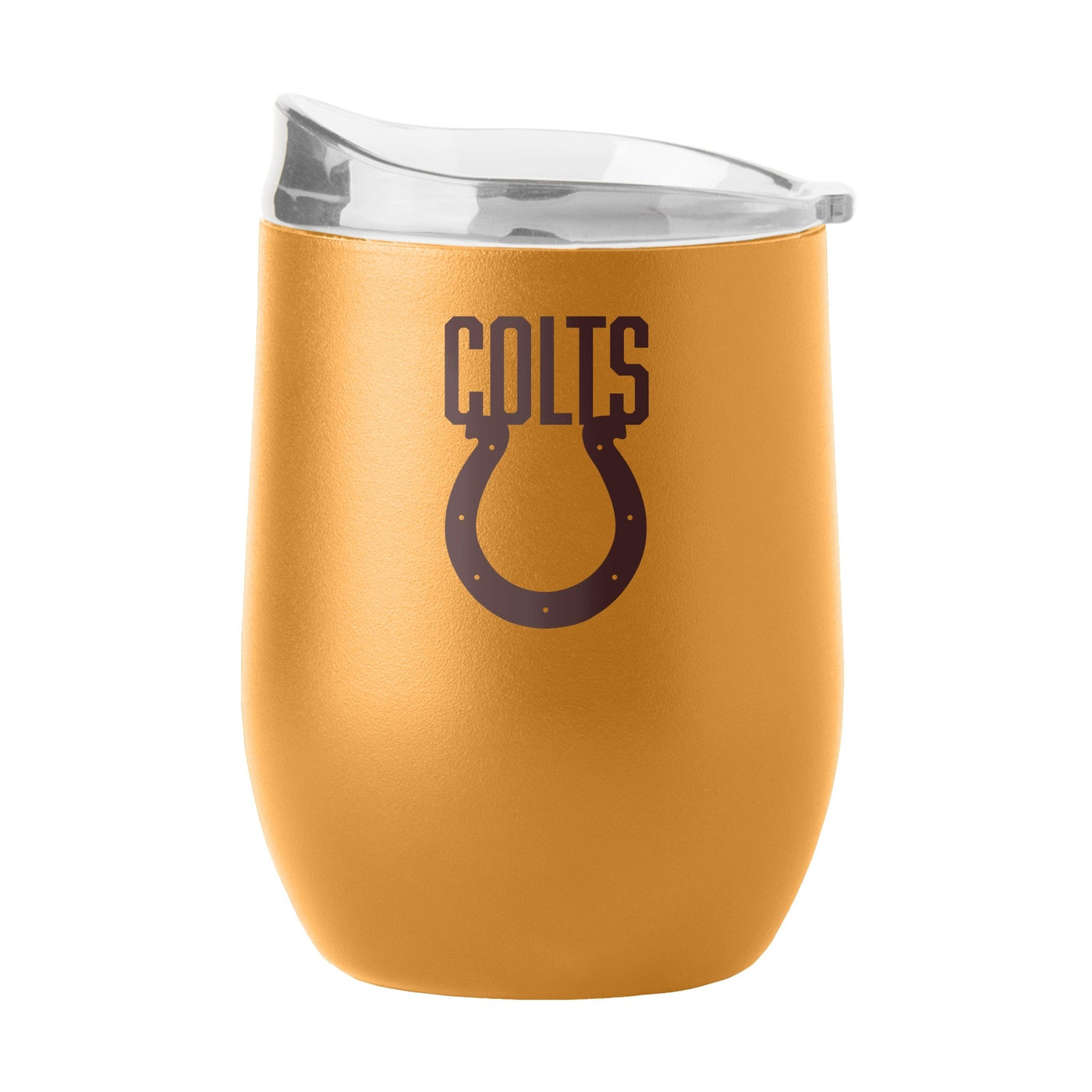 Indianapolis Colts 16oz Huddle Powder Coat Curved Beverage - Logo Brands