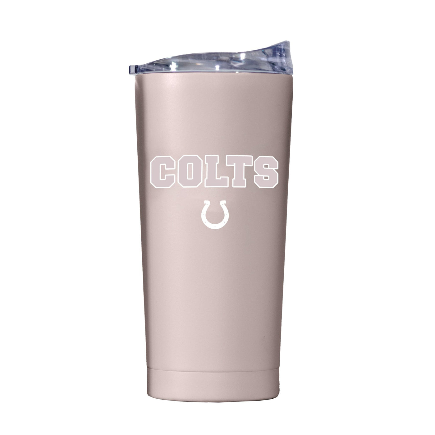 Indianapolis Colts 20oz Stencil Powder Coat Tumbler - Logo Brands