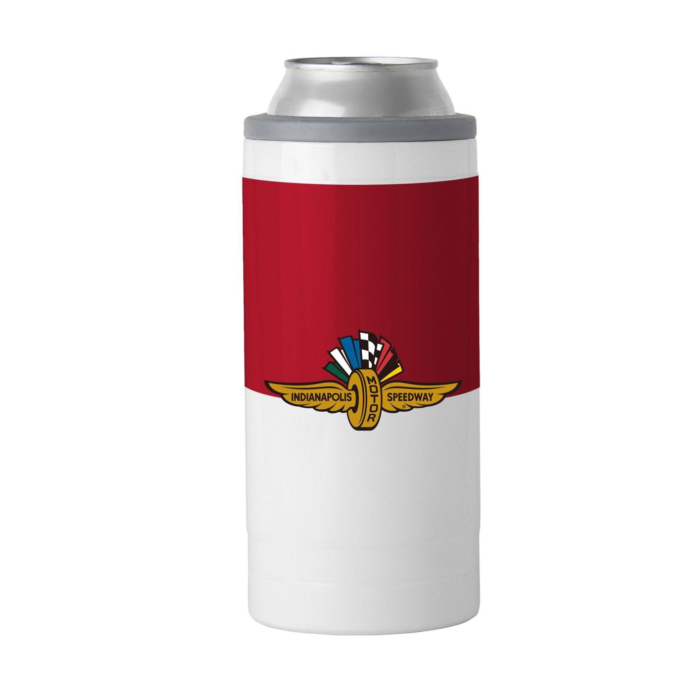 Indy 500 Colorblock 12oz Slim Can Coolie - Logo Brands