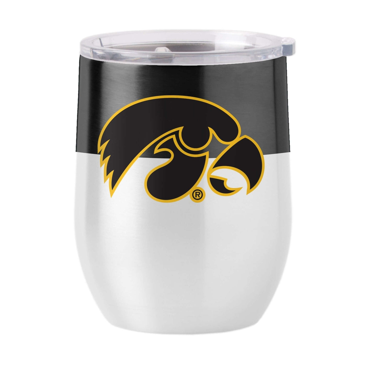 Iowa 16oz Colorblock Stainless Curved Beverage - Logo Brands