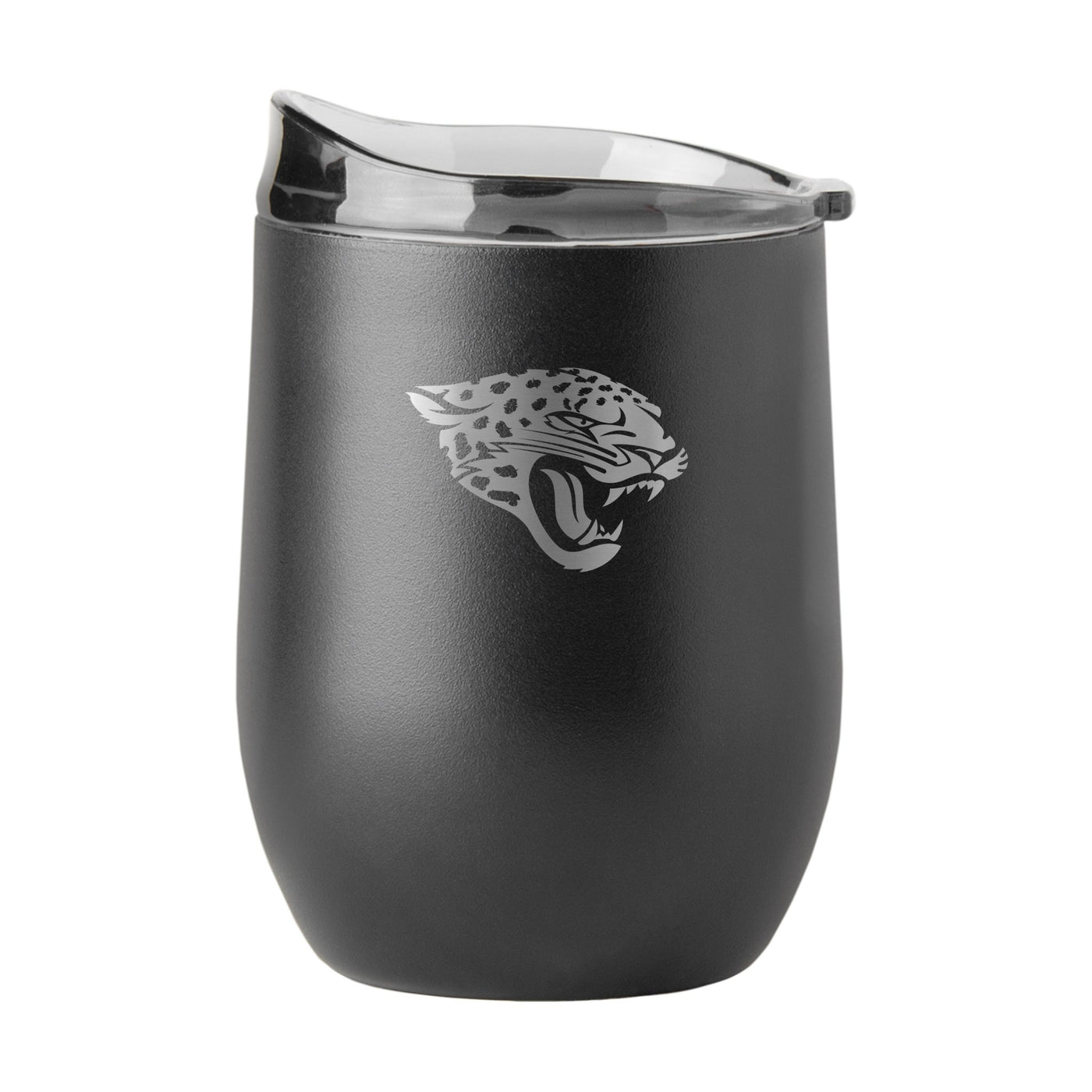 Jacksonville Jaguars 16oz Black Etch Powder Coat Curved Bev - Logo Brands