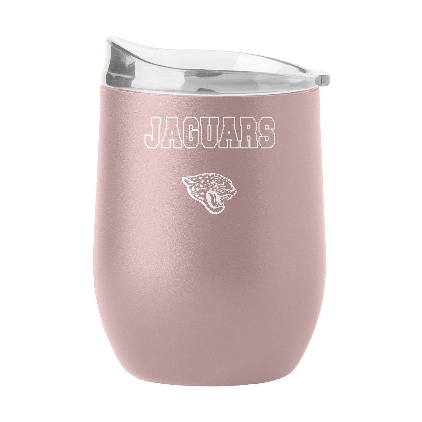 Jacksonville Jaguars 16oz Stencil Powder Coat Curved Beverage - Logo Brands