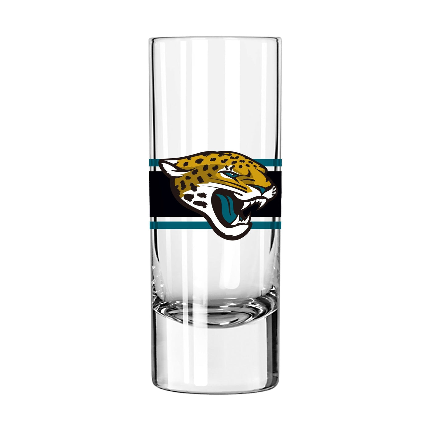 Jacksonville Jaguars 2.5oz Stripe Shooter Glass - Logo Brands