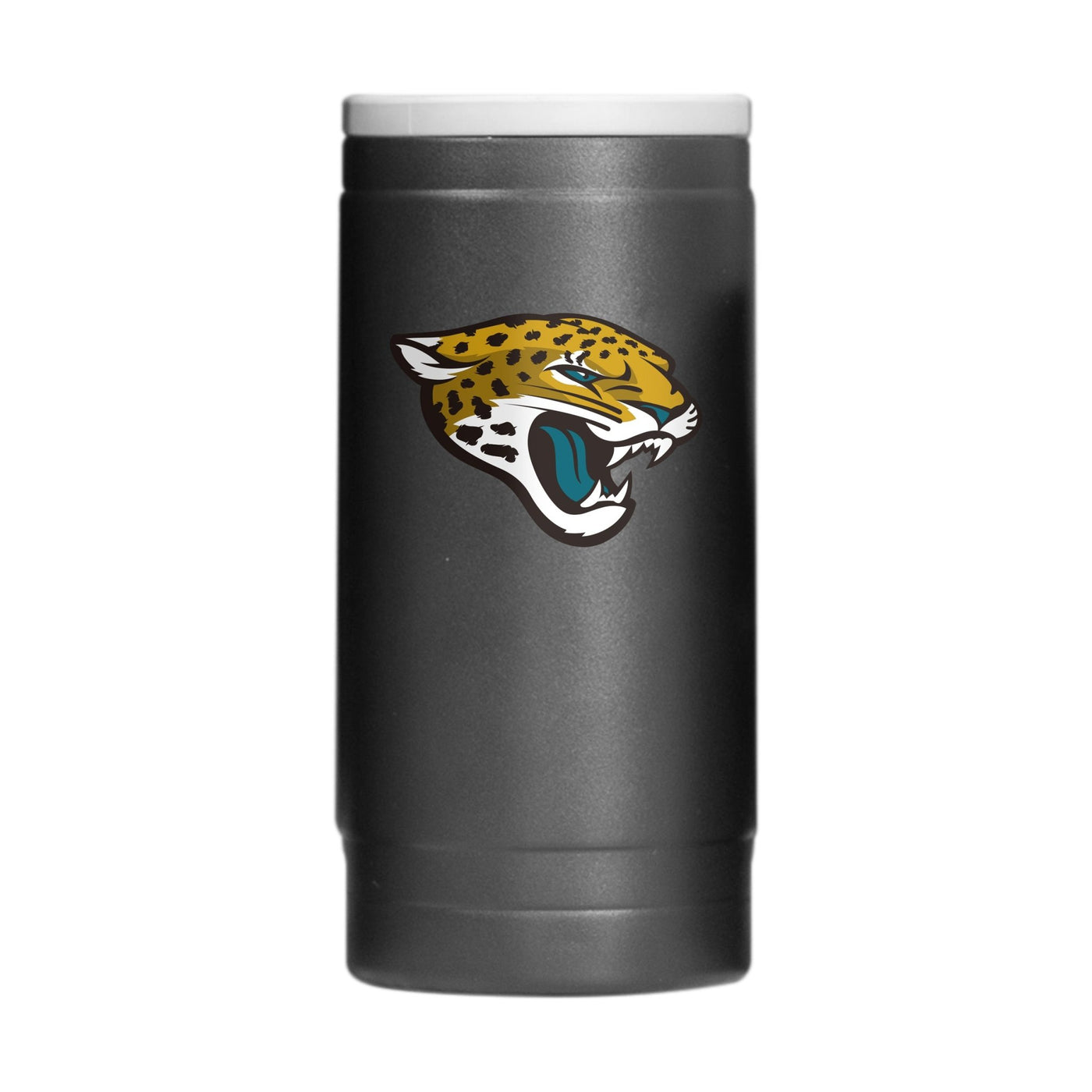 Jacksonville Jaguars Flipside Powder Coat Slim Can Coolie - Logo Brands