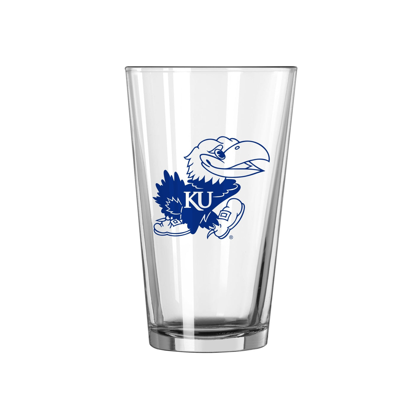 Kansas 16oz Gameday Pint Glass - Logo Brands