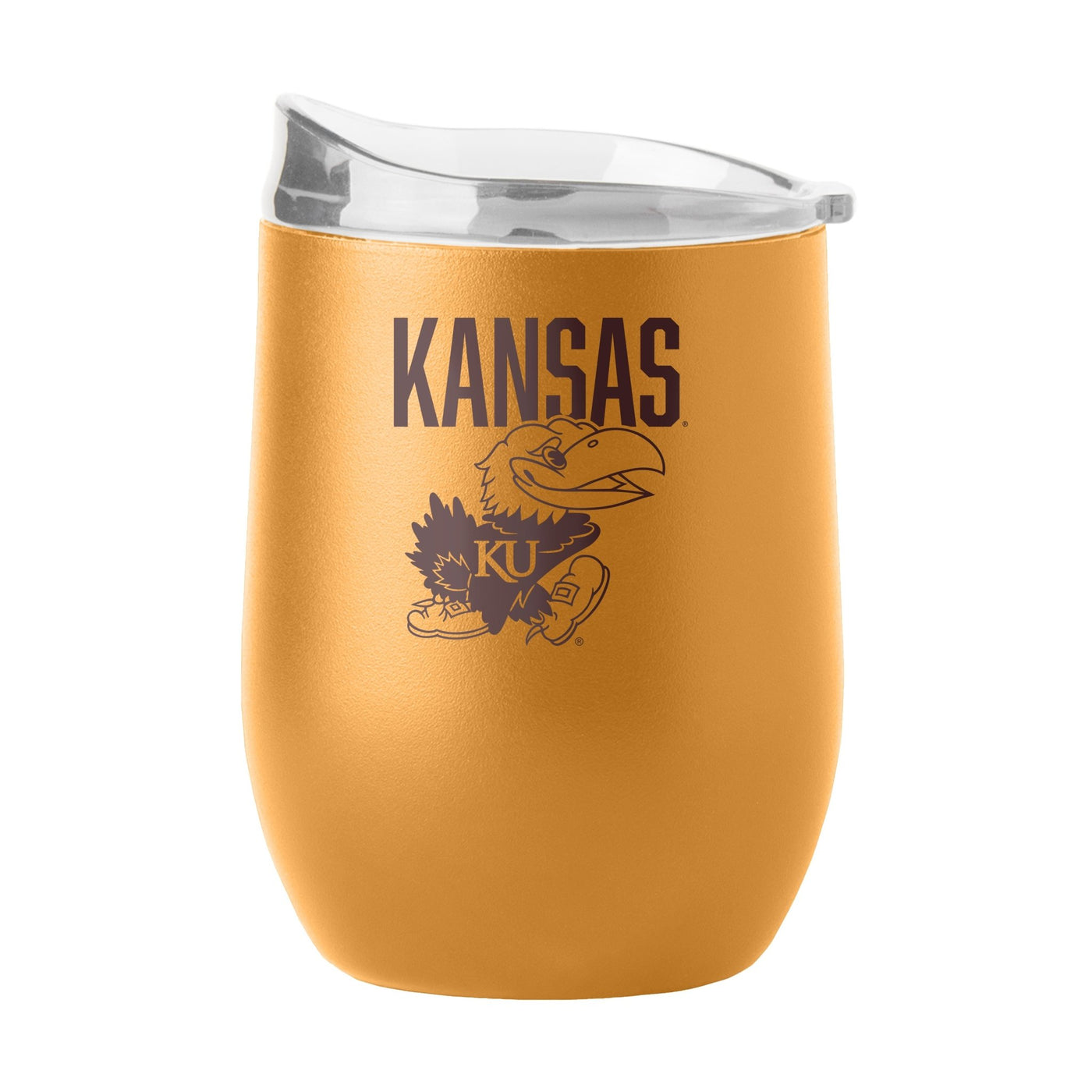Kansas 16oz Huddle Powder Coat Curved Bev - Logo Brands