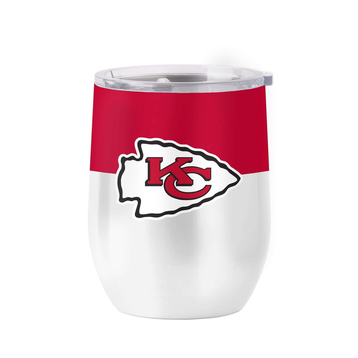 Kansas City Chiefs 16oz Colorblock Stainless Curved Beverage - Logo Brands