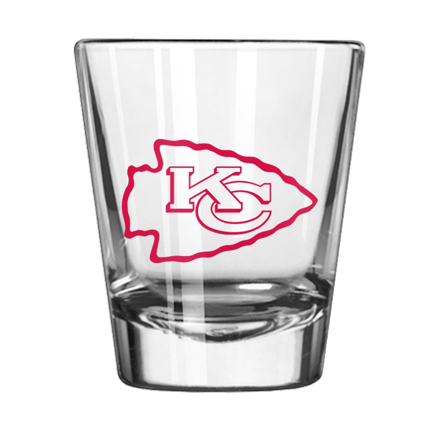 Kansas City Chiefs 2oz Gameday Shot Glass - Logo Brands