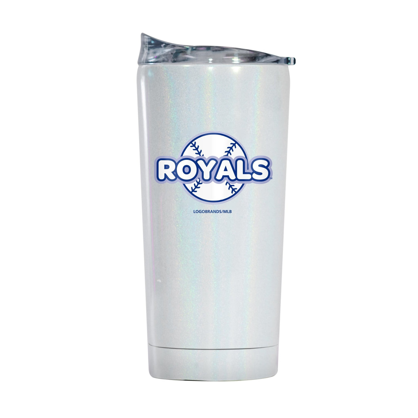 Kansas City Royals 20oz Bubble Iridescent Tumbler - Logo Brands