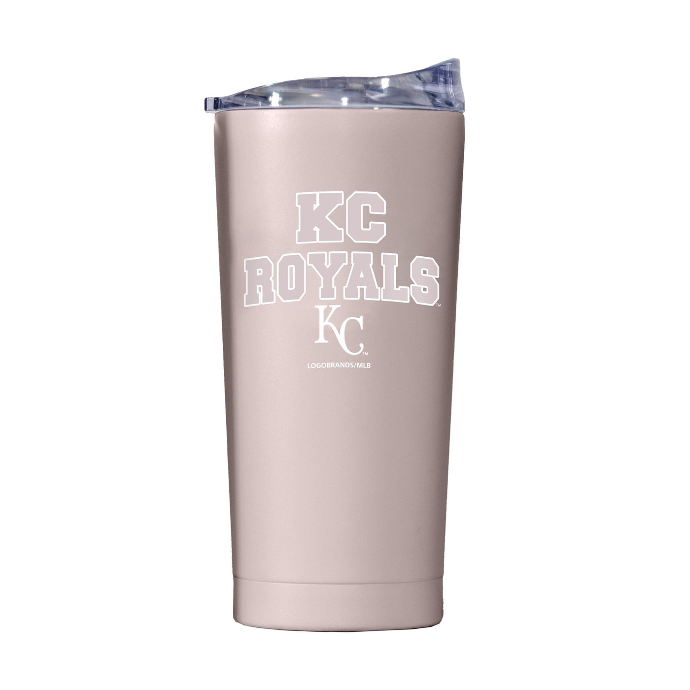 Kansas City Royals 20oz Stencil Powder Coat Tumbler - Logo Brands