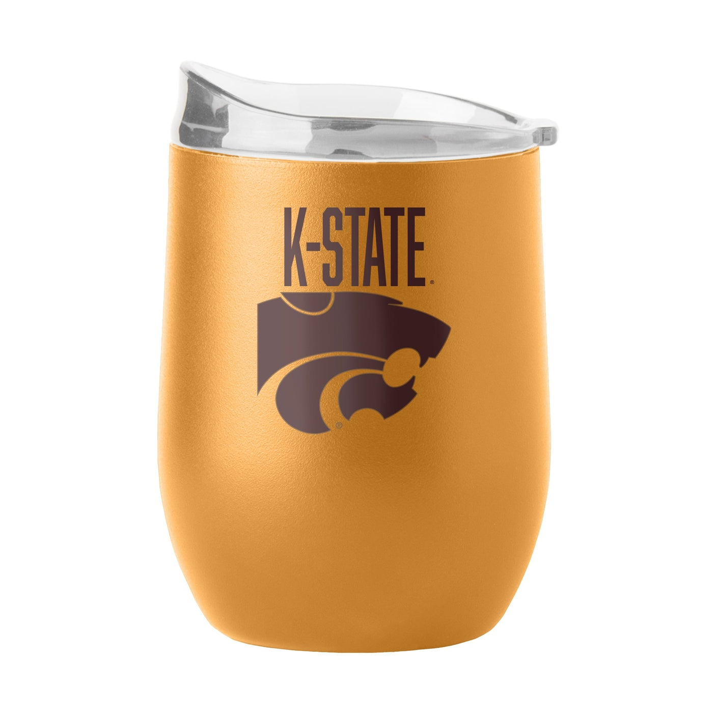Kansas State 16oz Huddle Powder Coat Curved Bev - Logo Brands