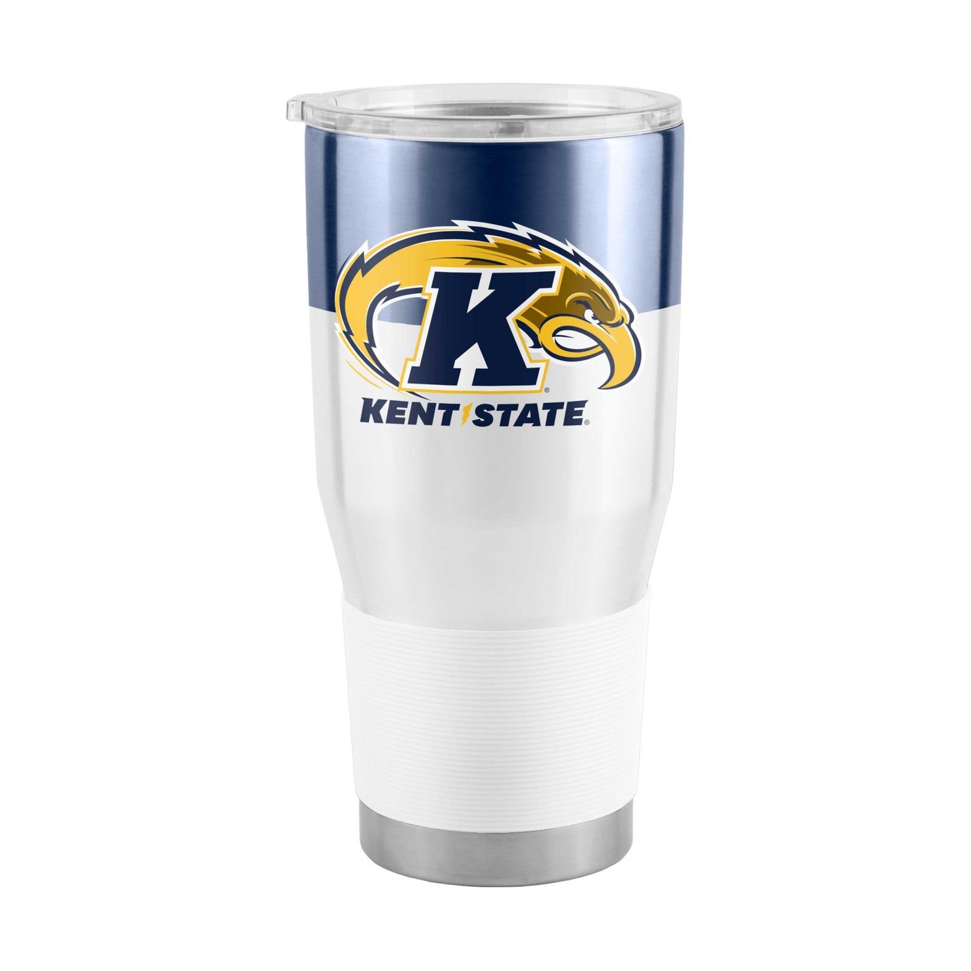 Kent State 30oz Colorblock Stainless Steel Tumbler - Logo Brands