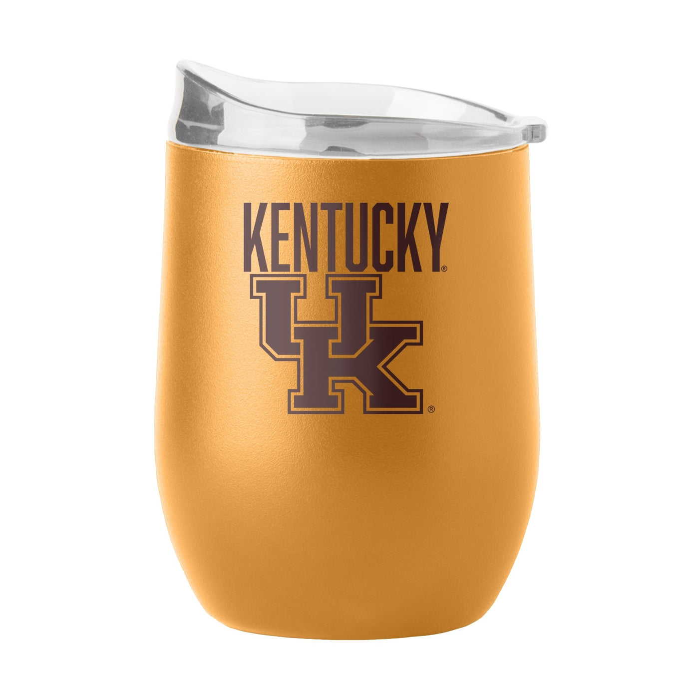 Kentucky 16oz Huddle Powder Coat Curved Beverage - Logo Brands