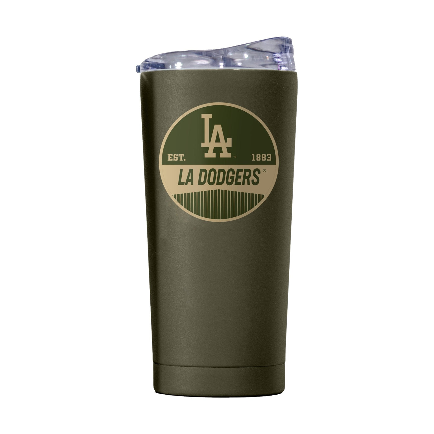 LA Dodgers 20oz Badge Powder Coat Tumbler - Logo Brands