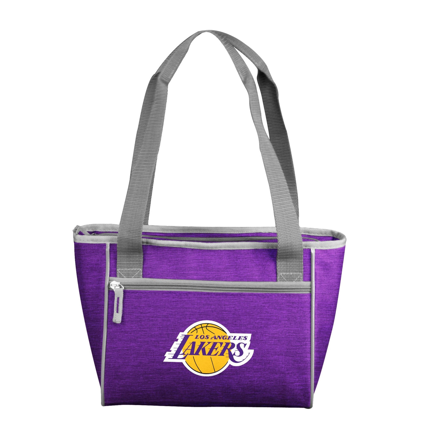 LA Lakers Crosshatch 16 Can Cooler Tote - Logo Brands
