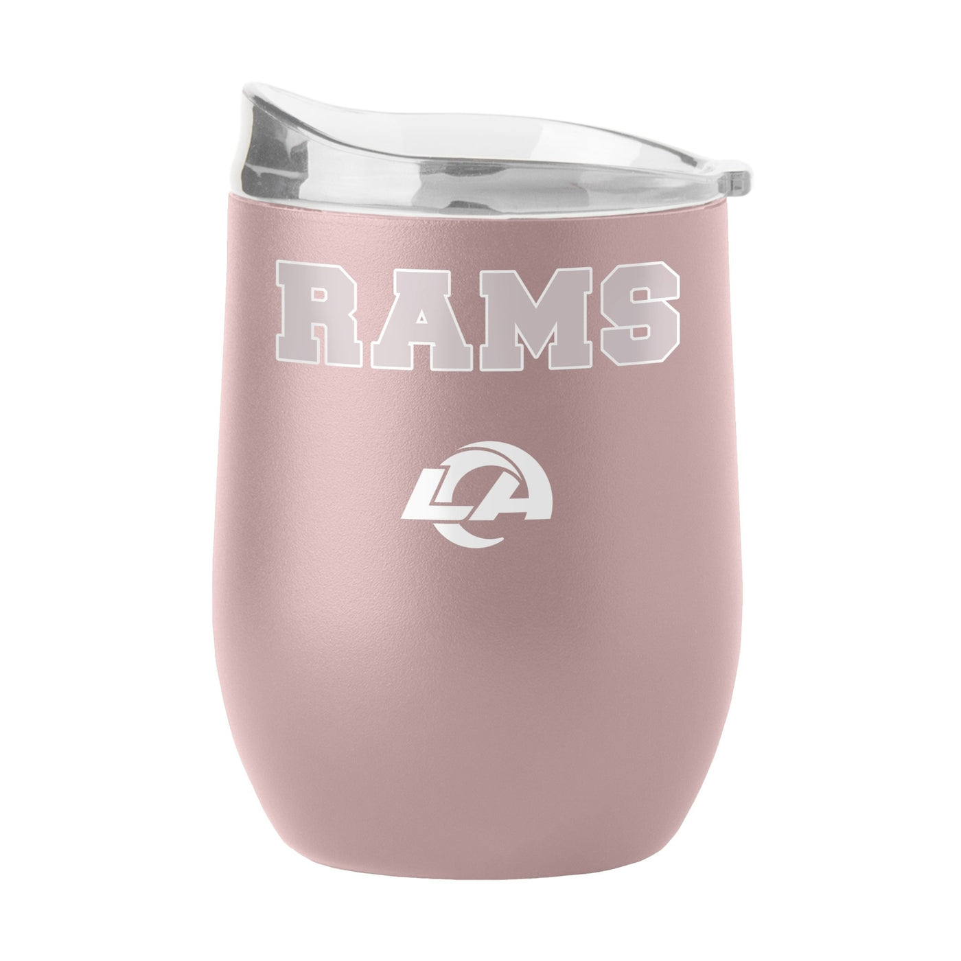 LA Rams 16oz Stencil Powder Coat Curved Beverage - Logo Brands