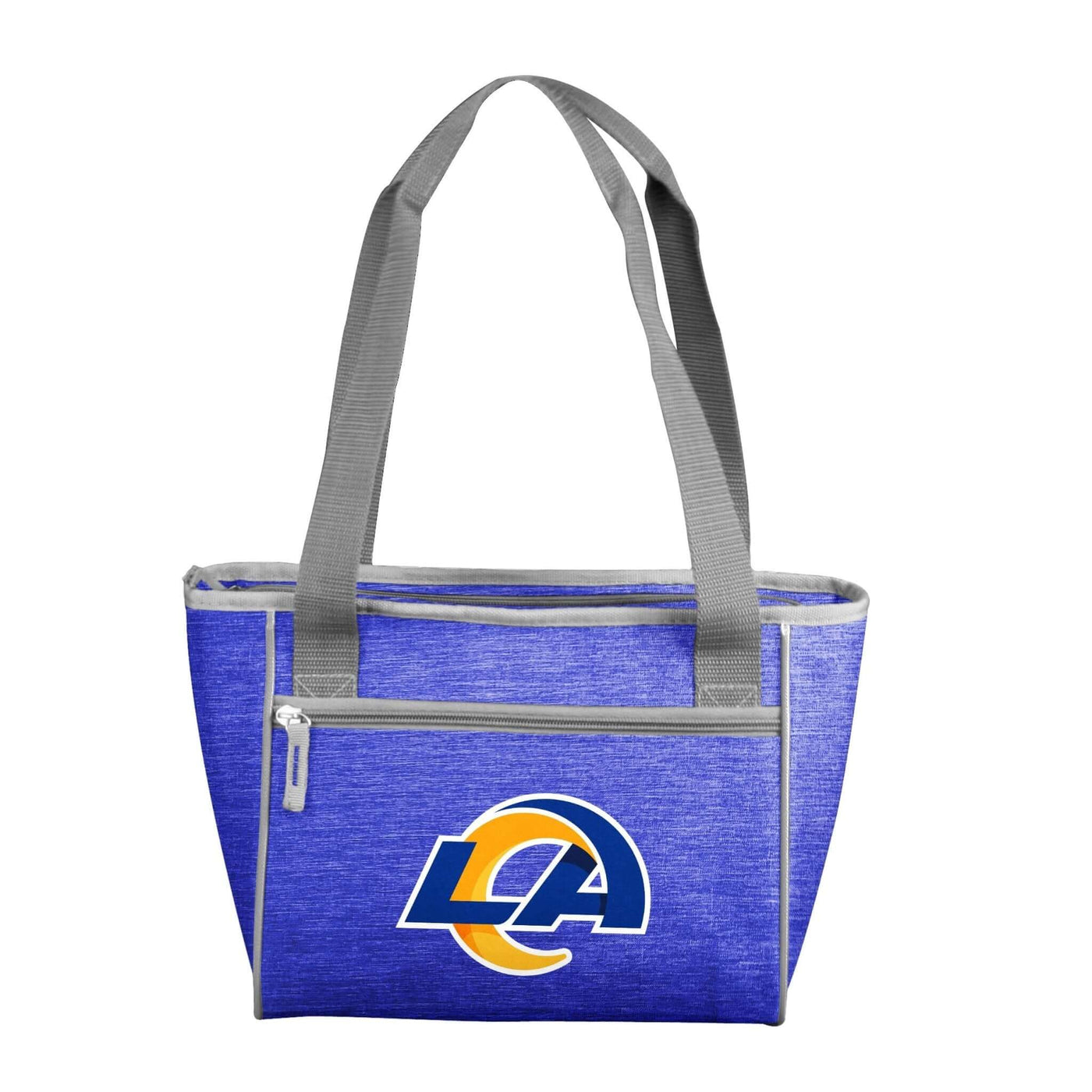 LA Rams Crosshatch 16 Can Cooler Tote - Logo Brands