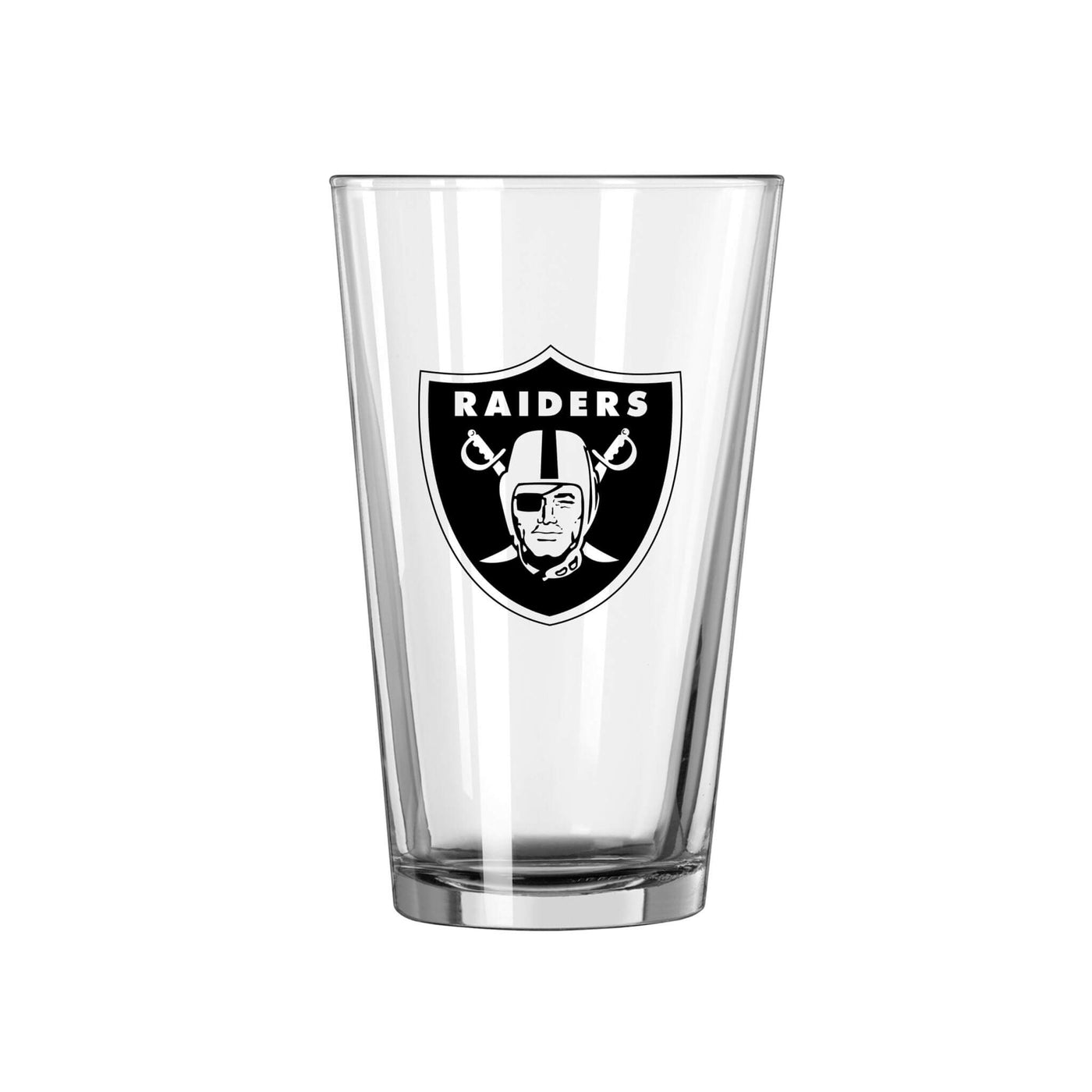 Las Vegas Raiders 16oz Gameday Pint Glass - Logo Brands