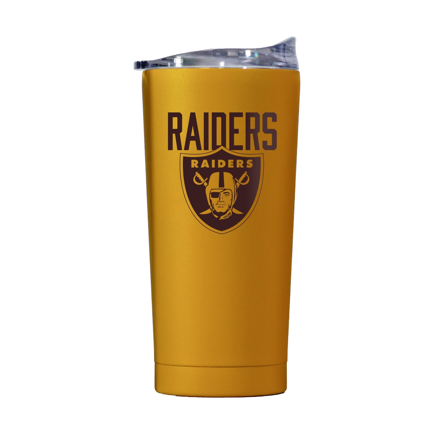Las Vegas Raiders 20oz Huddle Powder Coat Tumbler - Logo Brands