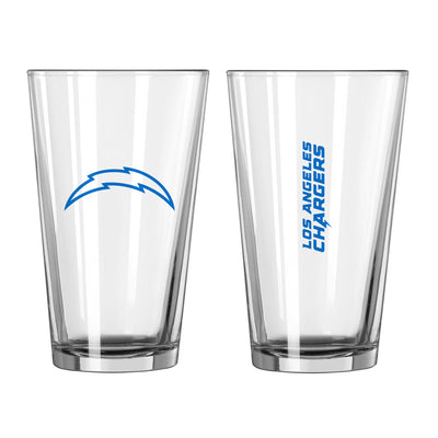 Los Angeles Chargers 16oz Gameday Pint Glass - Logo Brands