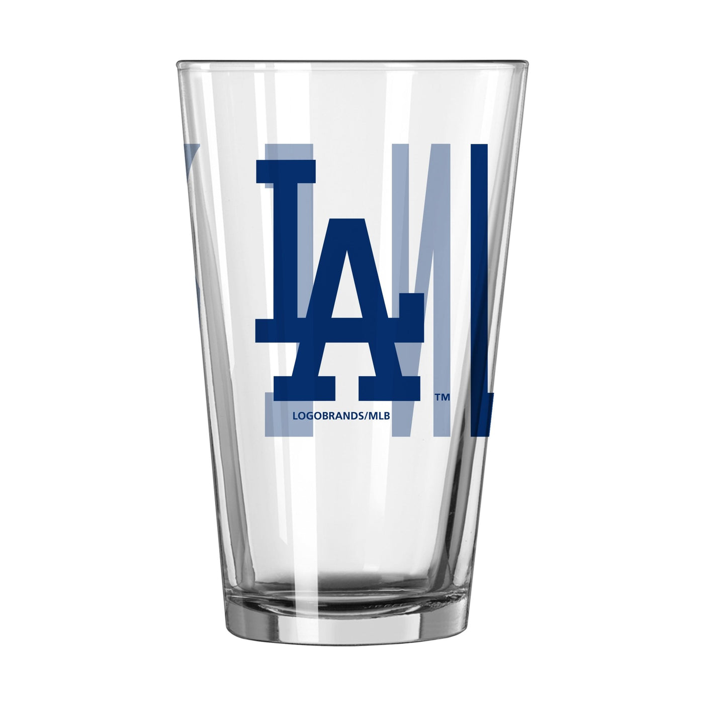 Los Angeles Dodgers 16oz Overtime Pint Glass - Logo Brands