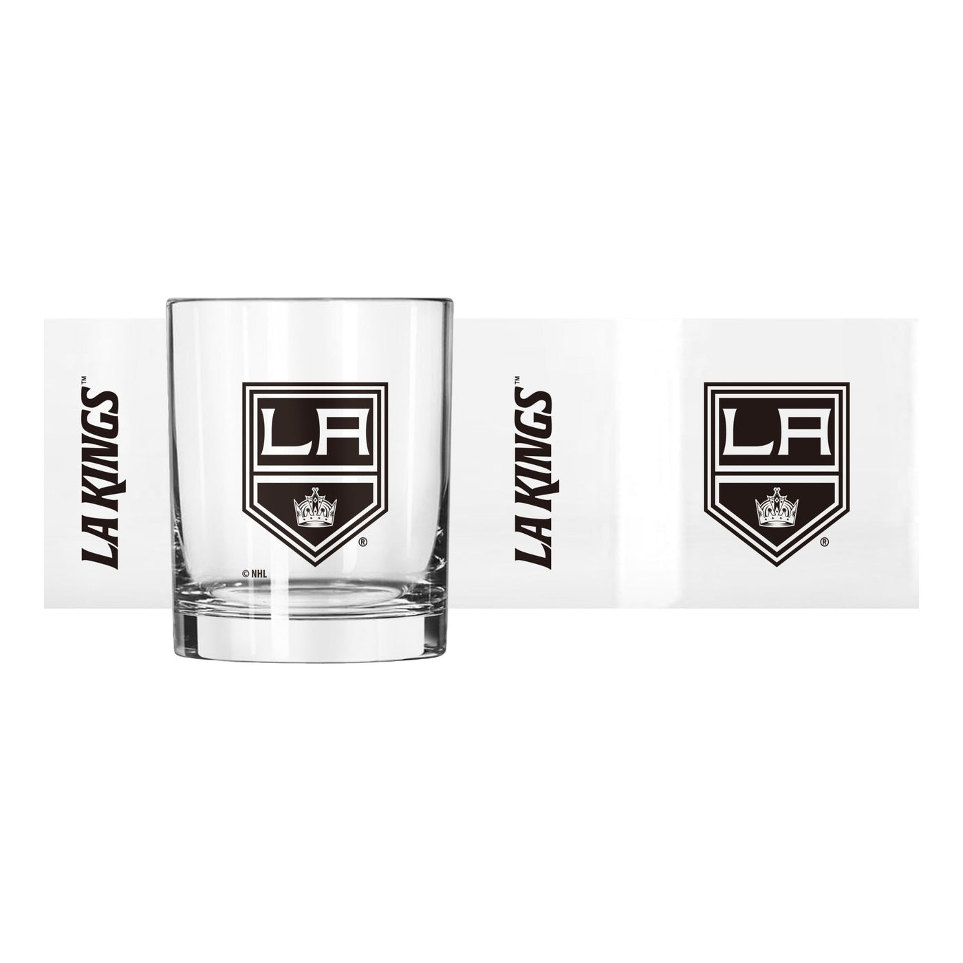 Los Angeles Kings 14oz Gameday Rocks Glass - Logo Brands