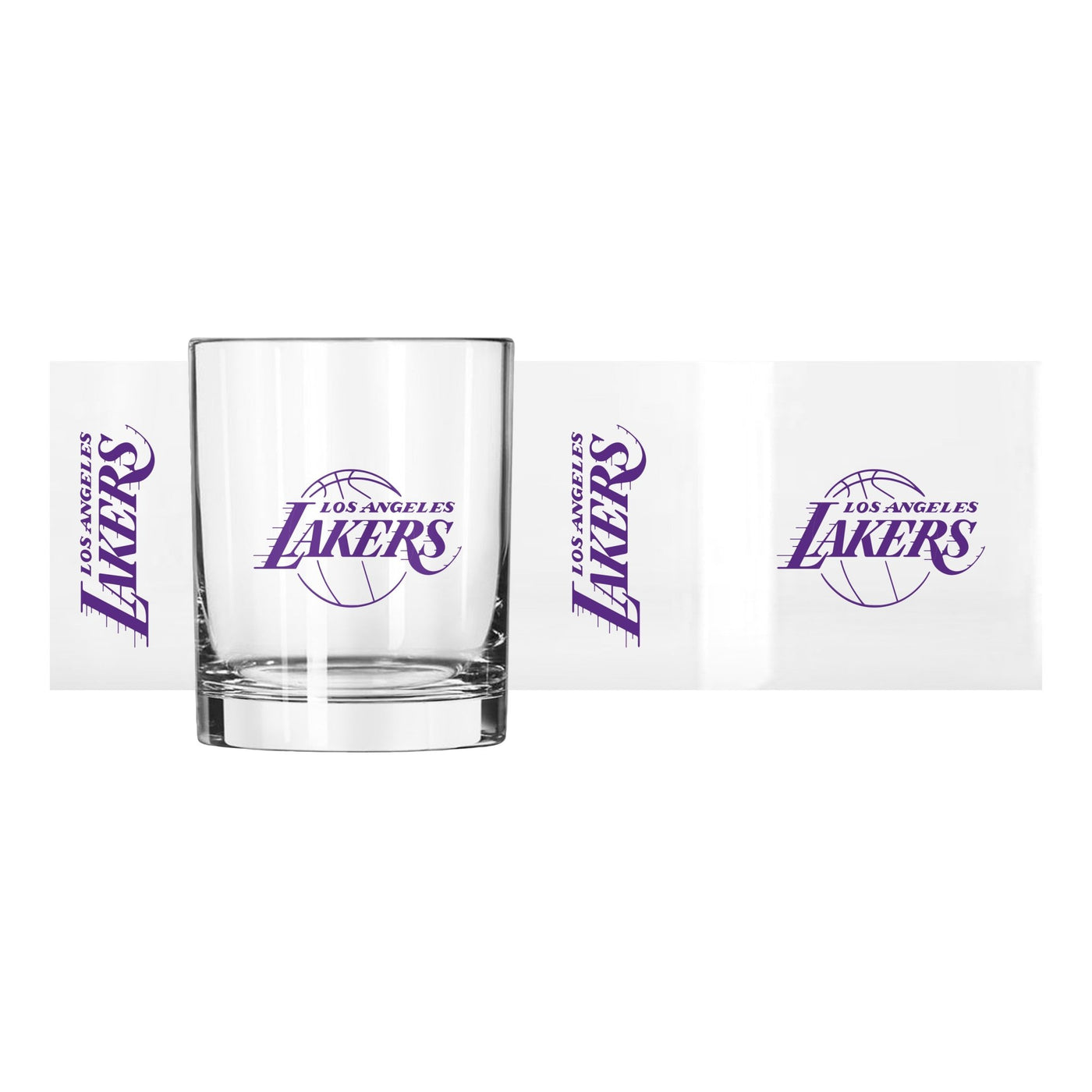 Los Angeles Lakers 14oz Gameday Rocks Glass - Logo Brands
