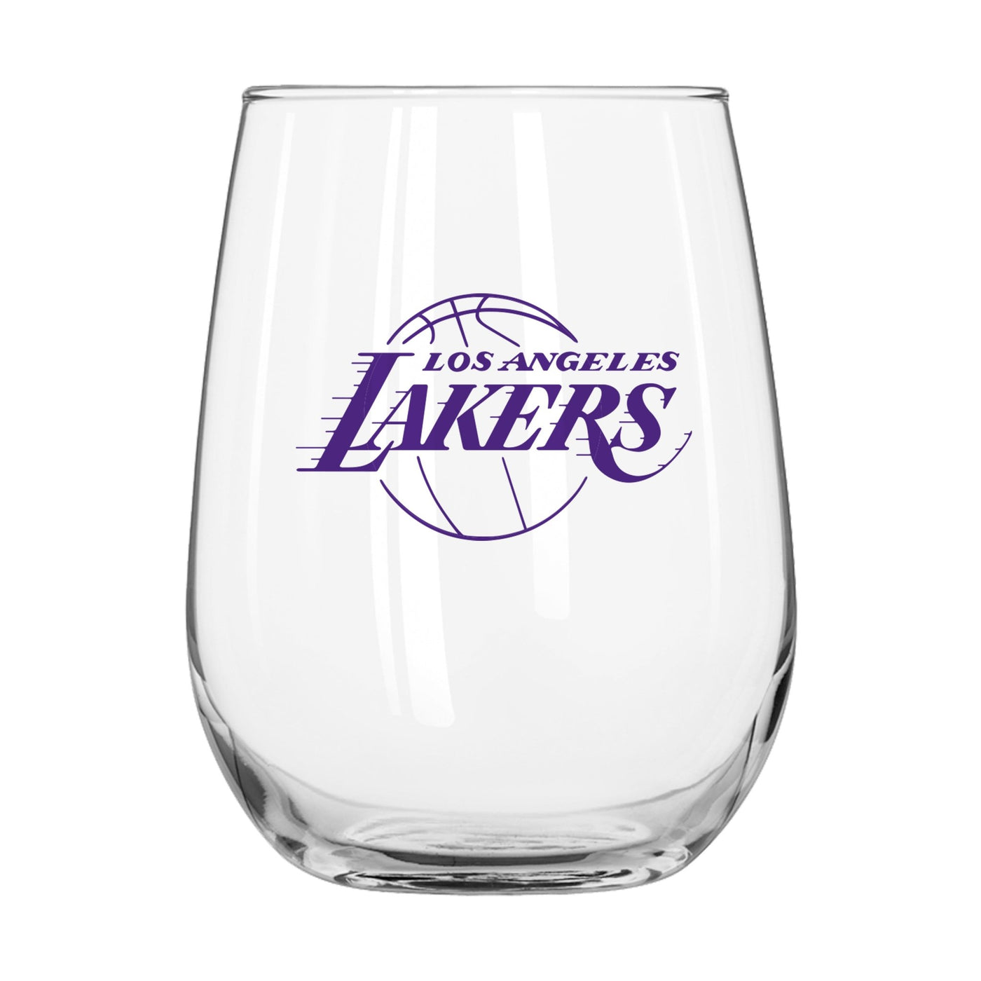 Los Angeles Lakers 16oz Gameday Curved Beverage Glass - Logo Brands
