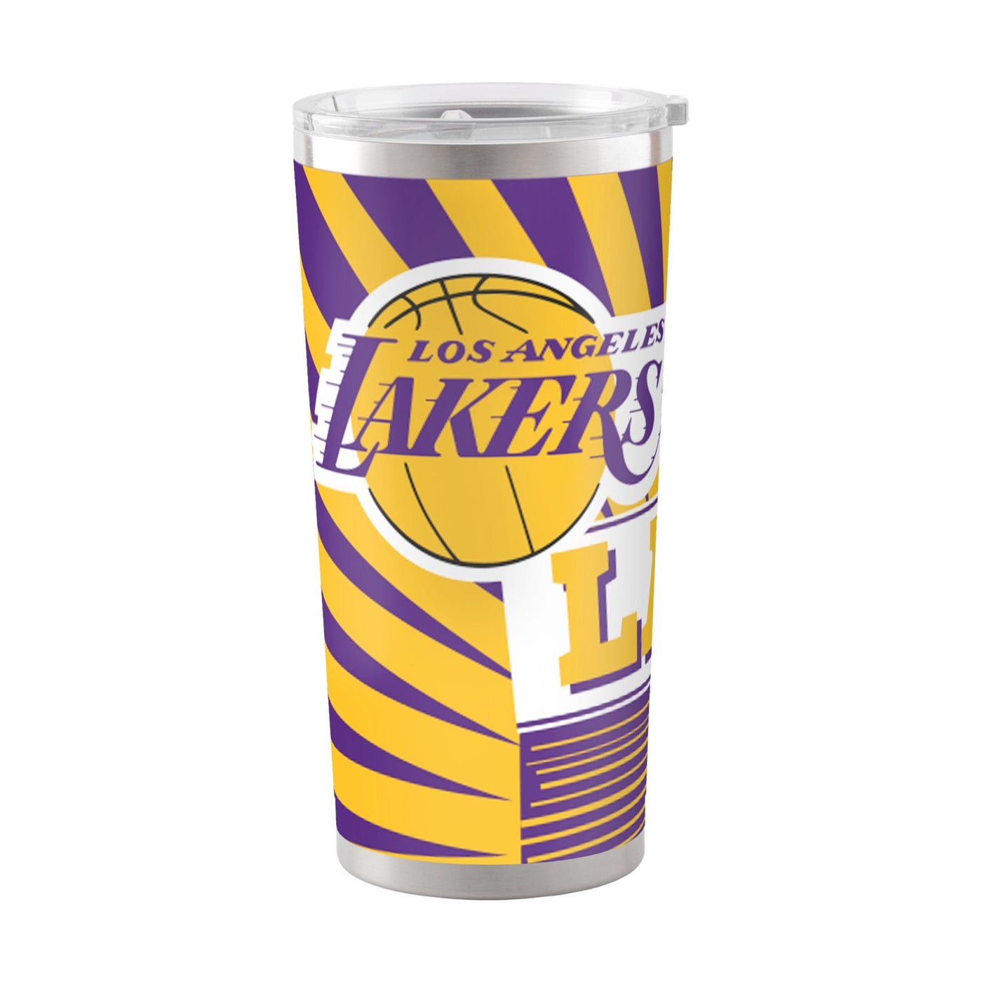 Los Angeles Lakers 20oz Mascot Stainless Steel Tumbler - Logo Brands