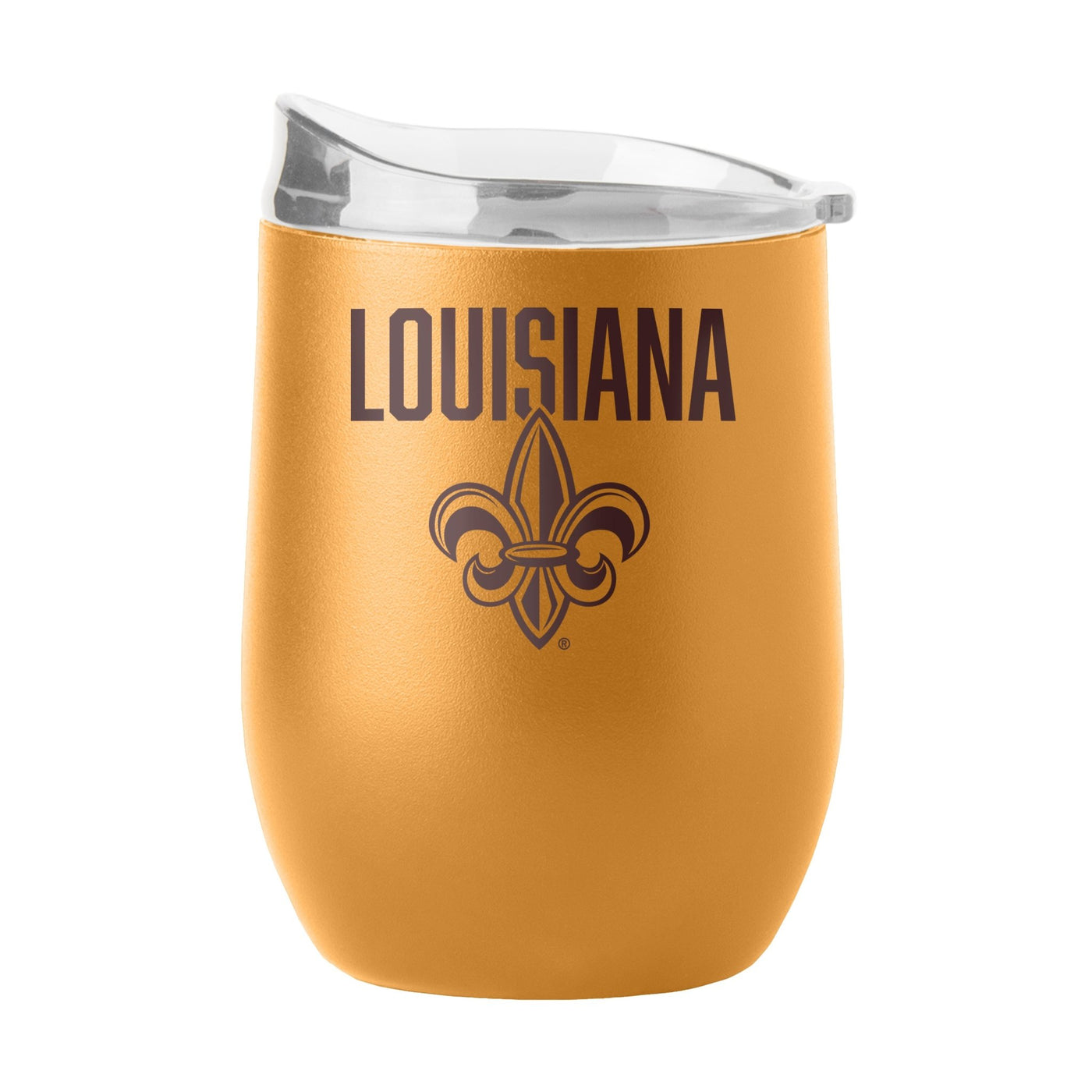 Louisiana - Lafayette 16oz Huddle Powder Coat Curved Bev - Logo Brands