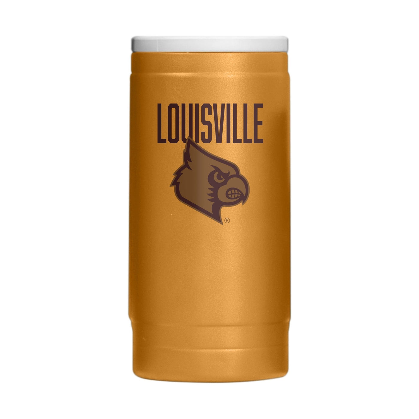 Louisville Huddle Powder Coat Slim Can Coolie - Logo Brands