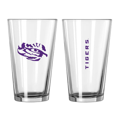 LSU 16oz Gameday Pint Glass - Logo Brands