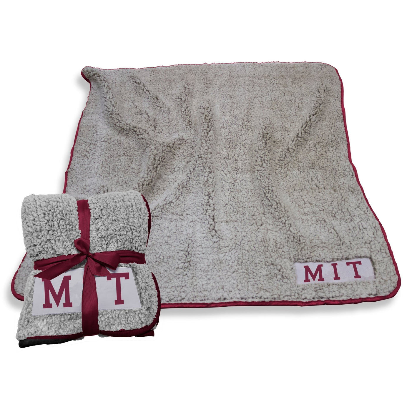 Massachusetts Institute of Technology Maroon Frosty Fleece Domestic f/ Block MIT - Logo Brands