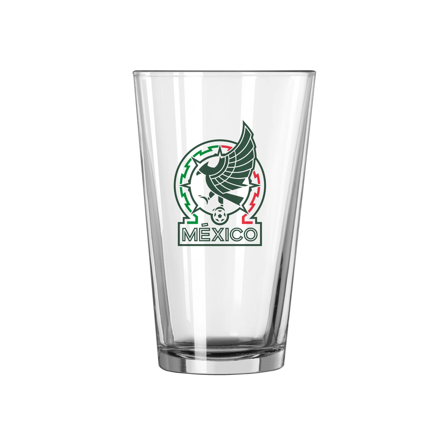 Mexico National Team 16oz Swagger Pint Glass - Logo Brands