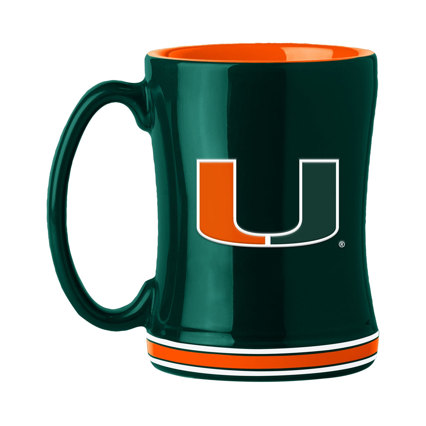 Miami 14oz Relief Mug - Logo Brands