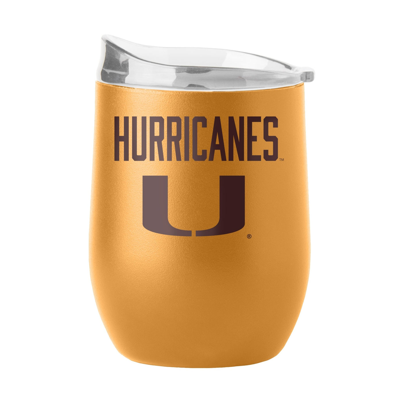 Miami 16oz Huddle Powder Coat Curved Beverage - Logo Brands