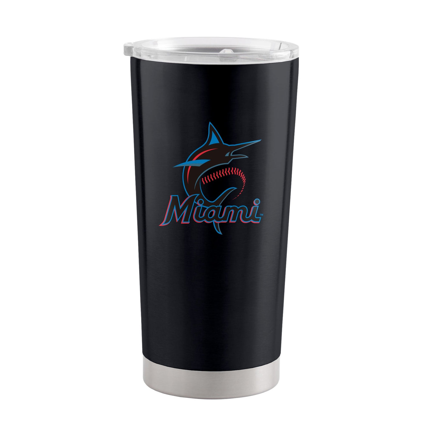 Miami Marlins 20oz Gameday Stainless Tumbler - Logo Brands